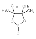 2-氯-4,4,5,5-四甲基-1,3,2-二噁磷杂戊环结构式
