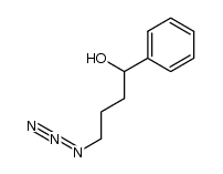 4-azido-1-phenylbutan-1-ol结构式