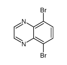 5,8-二溴喹噁啉结构式