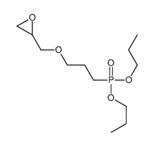 2-(3-dipropoxyphosphorylpropoxymethyl)oxirane结构式