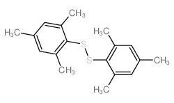 Disulfide,bis(2,4,6-trimethylphenyl)结构式