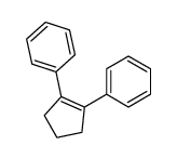 1,1'-(1-Cyclopentene-1,2-diyl)bisbenzene结构式