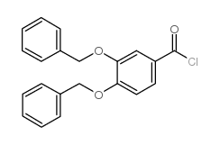 3,4-二(苄氧基)苯甲酰氯结构式