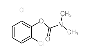 Carbamic acid,dimethyl-, 2,6-dichlorophenyl ester (8CI)结构式