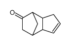 3,3a,4,6,7,7a-hexahydro-4,7-methano-5H-inden-5-one结构式