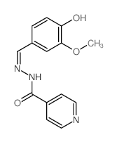 异烟腙结构式