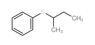 Benzene,[(1-methylpropyl)thio]-结构式
