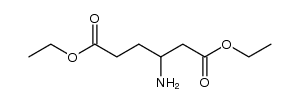 3-amino-adipic acid diethyl ester结构式