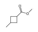 methyl 3-methylcyclobutane-1-carboxylate结构式