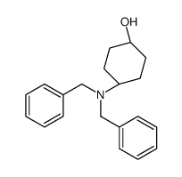4-(dibenzylamino)cyclohexan-1-ol结构式