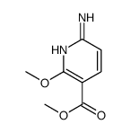 6-氨基-2-甲氧基烟酸甲酯结构式