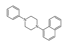 1-naphthalen-1-yl-4-phenylpiperazine结构式