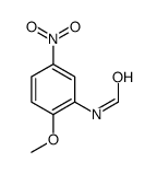 2-Methoxy-5-nitroformanilide结构式