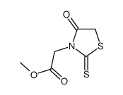 Methyl (4-oxo-2-thioxo-1,3-thiazolidin-3-yl)acetate结构式