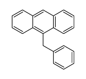 Anthracene,9-(phenylmethyl)-结构式