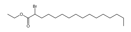 ethyl 2-bromohexadecanoate结构式