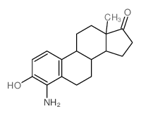 Estra-1,3,5(10)-trien-17-one,4-amino-3-hydroxy-结构式
