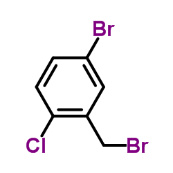 4-溴-2-(溴甲基)-1-氯苯结构式
