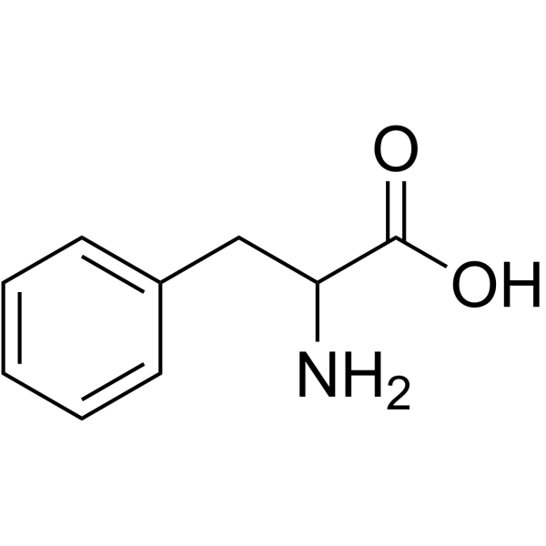 DL-苯丙氨酸结构式