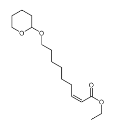 ethyl 9-(oxan-2-yloxy)non-2-enoate结构式