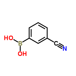 3-氰基苯硼酸结构式