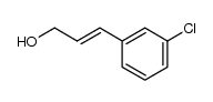 3-chlorocinnamyl alcohol结构式