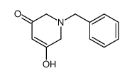 1-benzyl-5-hydroxy-2,6-dihydropyridin-3-one结构式