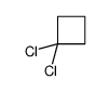 1,1-Dichlorocyclobutane结构式
