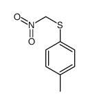 1-methyl-4-(nitromethylsulfanyl)benzene结构式
