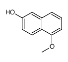 6-Hydroxy-2-methoxynaphthalene结构式