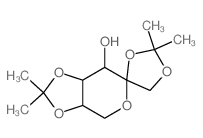 2,2,2',2'-tetramethylspiro[1,3-dioxolane-4,6'-3a,4,7,7a-tetrahydro-[1,3]dioxolo[4,5-c]pyran]-7'-ol结构式
