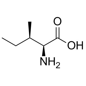 L-别异亮氨酸结构式