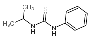 1-异丙基-3-苯基-2-硫脲结构式