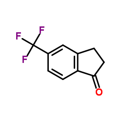 5-三氟甲基-1-茚酮结构式
