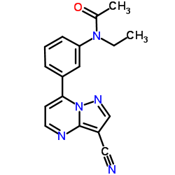 扎莱普隆结构式