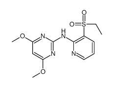 N-(3-ethylsulfonylpyridin-2-yl)-4,6-dimethoxypyrimidin-2-amine结构式