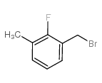 1-(溴甲基)-2-氟-3-甲基苯结构式