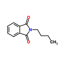 N-正丁基邻苯二甲酰亚胺结构式