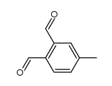 4-methylbenzene-1,2-dicarbaldehyde结构式