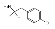 (-)-Hydroxyamphetamine结构式