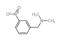N,N-二甲基-3-硝基苄胺结构式