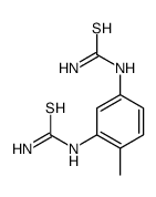 1,1'-(4-Methyl-1,3-phenylene)bisthiourea结构式