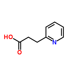 3-吡啶-2-基-丙酸结构式