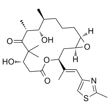 埃博霉素A结构式