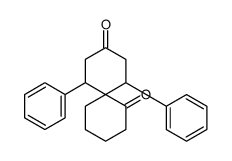 1,5-diphenylspiro[5.5]undecane-3,11-dione结构式