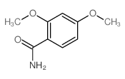 Benzamide,2,4-dimethoxy-结构式