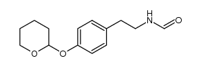 N-{2-[4-(tetrahydro-2H-pyran-2-yloxy)phenyl]ethyl}formamide结构式