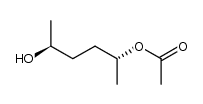 (2S,5R)-5-Acetoxy-2-hexanol结构式