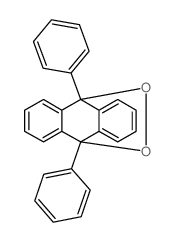 9,10-Epidioxyanthracene,9,10-dihydro-9,10-diphenyl-结构式