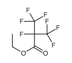 ethyl 2,3,3,3-tetrafluoro-2-(trifluoromethyl)propanoate结构式